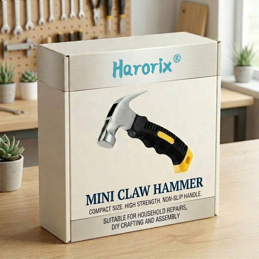 Harorix® Mini Claw Hammer | Lightweight Hammer for Women