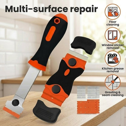 Harorix® Dual Scraper Set (2 Pieces) | Multi-purpose Label Removal Tool