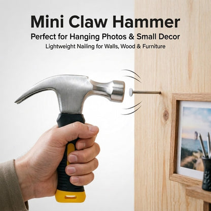 Harorix® Mini Claw Hammer | Lightweight Hammer for Women