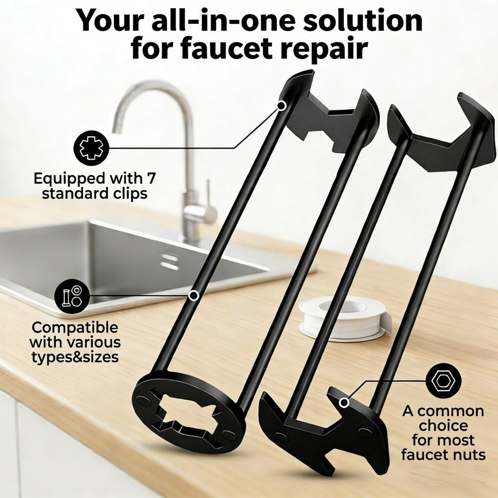 Harorix® Multi-functional Sink Wrench Set (2-Piece)
