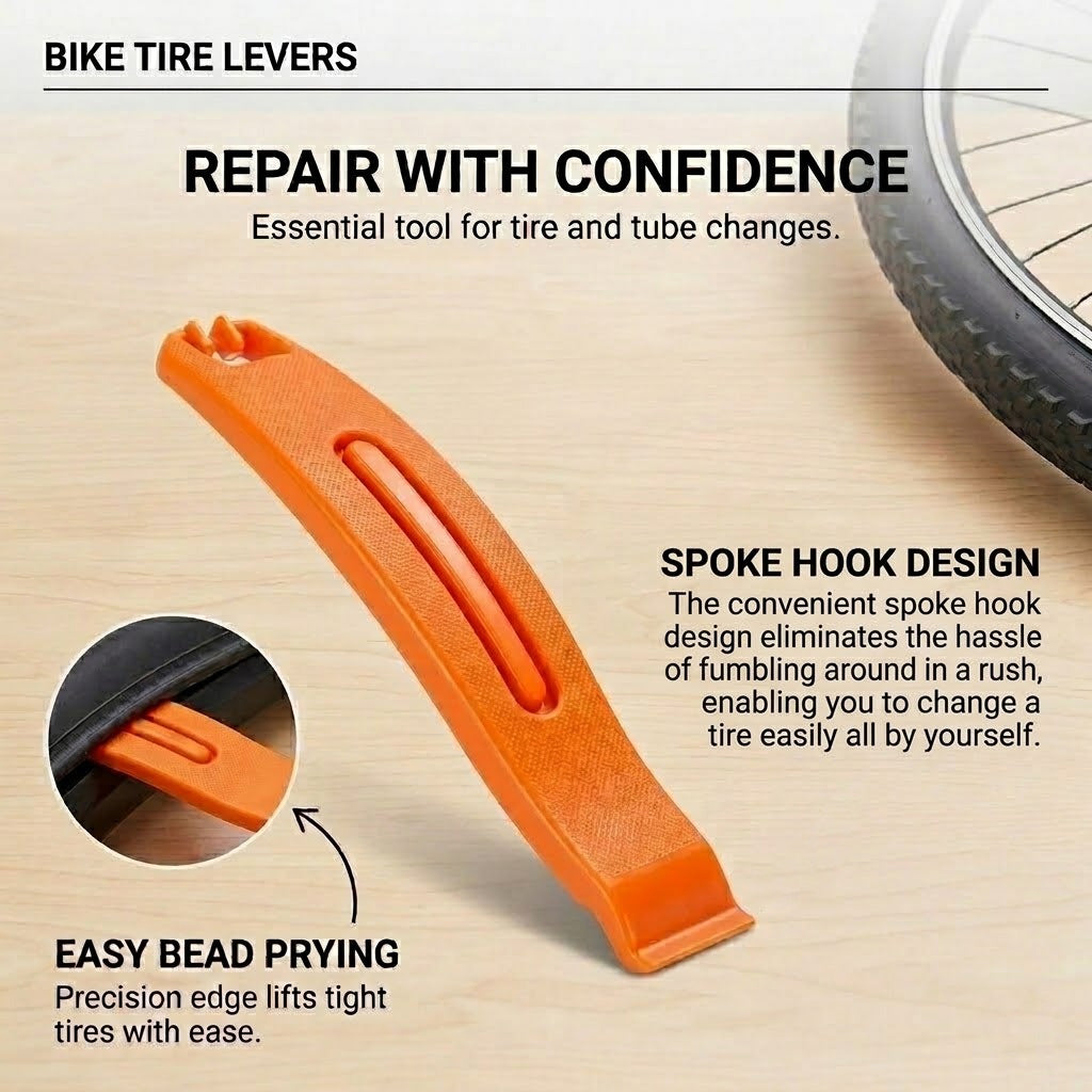 Harorix® 3-Piece Bicycle Tire Lever Set