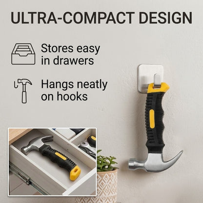 Harorix® Mini Claw Hammer | Lightweight Hammer for Women