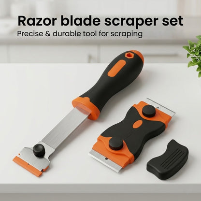 Harorix® Dual Scraper Set (2 Pieces) | Multi-purpose Label Removal Tool