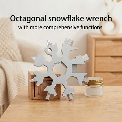 Harorix® Snowflake Multi-Tool | Portable Stainless Steel Bottle Opener