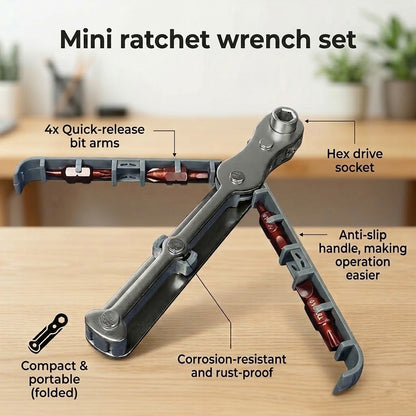 Harorix® Mini Ratchet Wrench Set