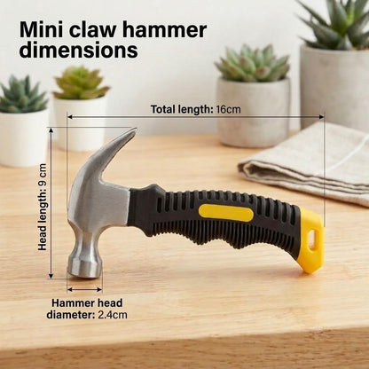 Harorix® Mini Claw Hammer | Lightweight Hammer for Women